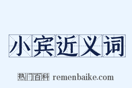 小宾近义词是什么意思的图片